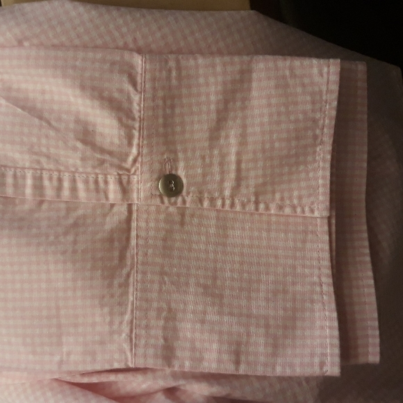 Excellent condition pink and white box design (see photo #2) 3/4 sleeve - Picture 5 of 5